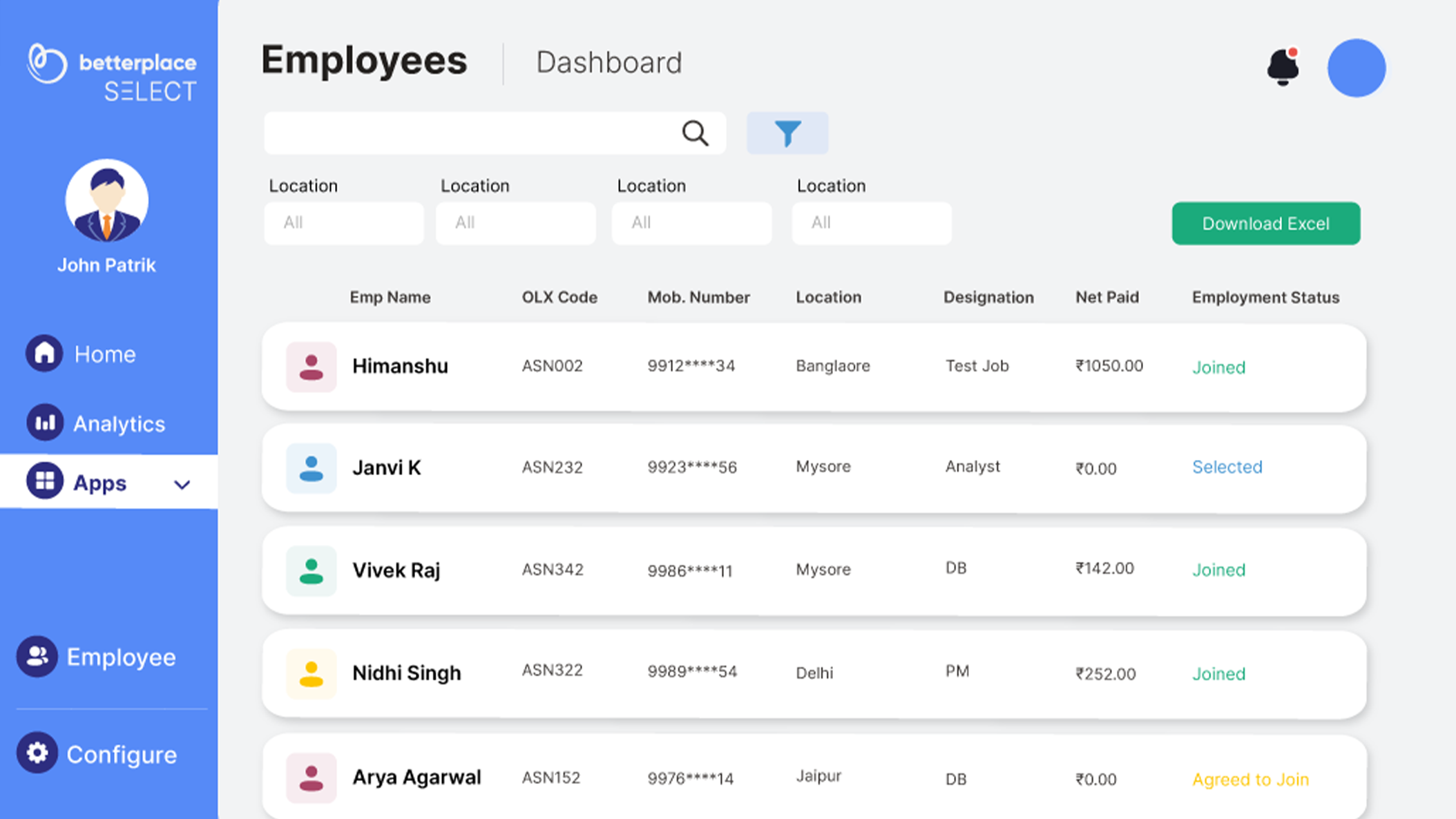 Workforce Fulfilment